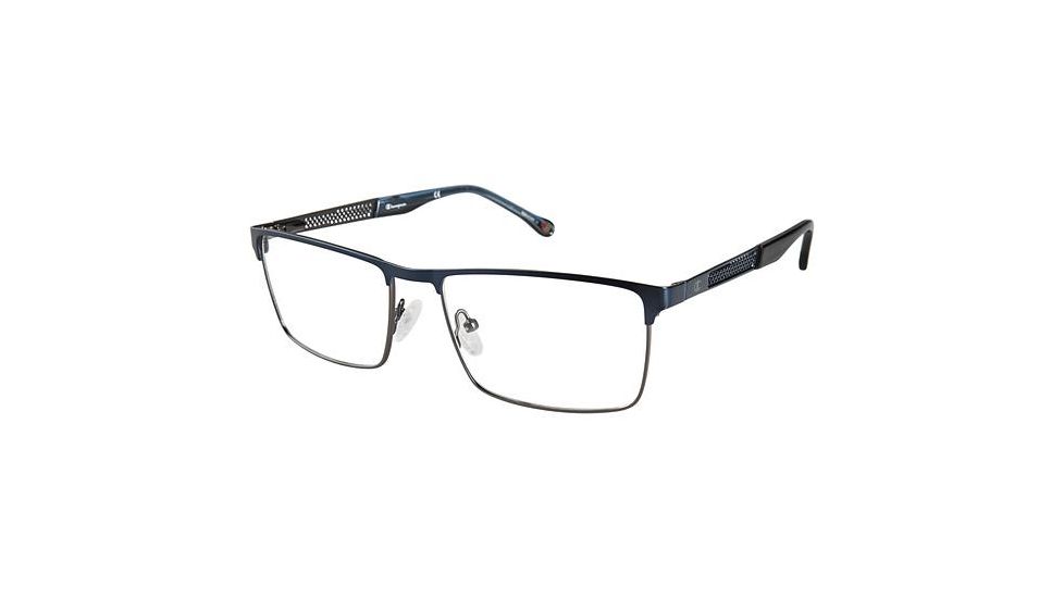 LAmy CU 1022 Eyeglass Frames - Frame NAVY-GUNMETAL, Size 55/17mm CU102203