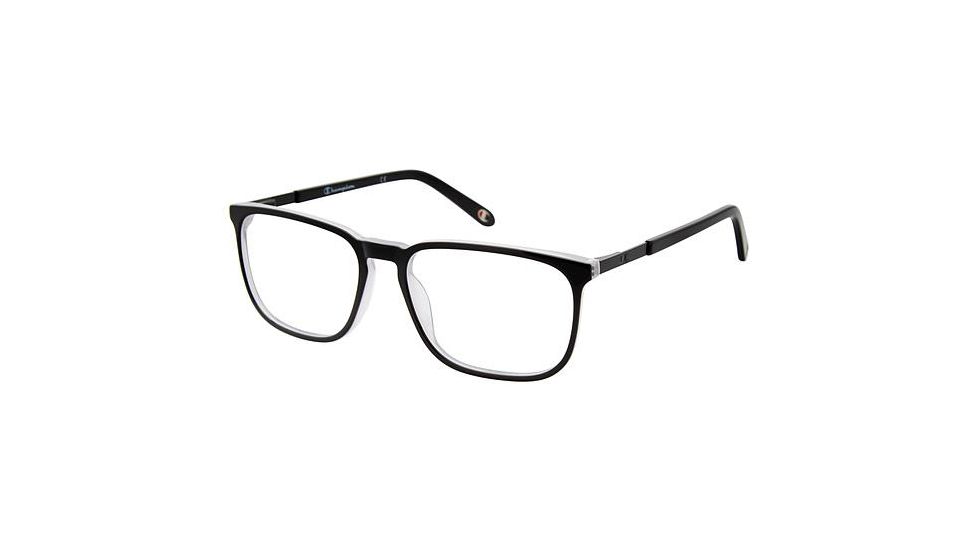 LAmy CU 2023 Bifocal Prescription Eyeglasses - Frame BLACK/CLEAR, Size 58/16mm CU202301