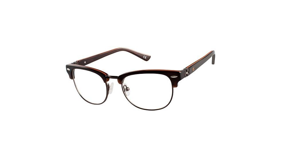 LAmy CU 7019 Progressive Prescription Eyeglasses - Frame Brown, Size 50/18mm CU701902