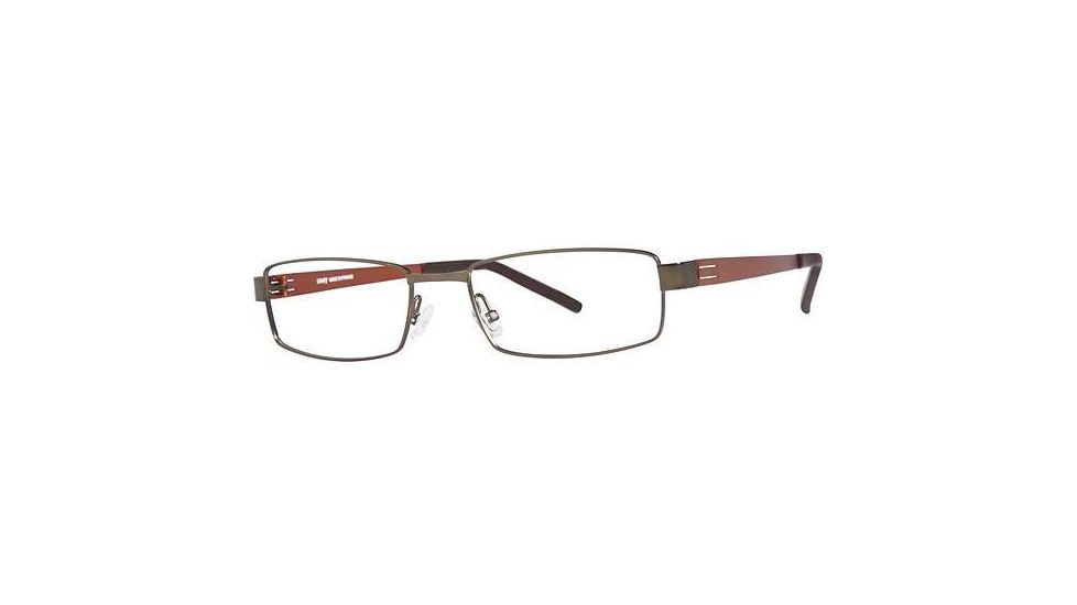 LAmy Dasko 1015 Progressive Prescription Eyeglasses - Frame Brown/Sienna, Size 55/18mm LYDASKO101505