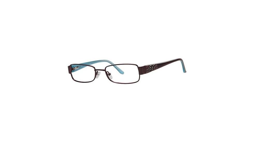LAmy Desiree Eyeglass Frames - Frame Burgundy, Size 51/17mm LYDESIREE02
