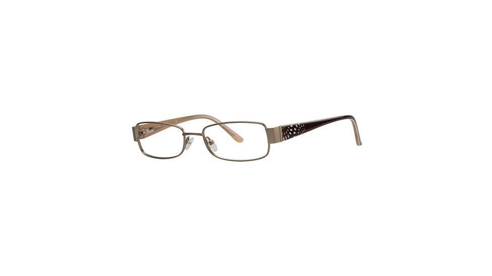 LAmy Desiree Eyeglass Frames - Frame Matte Gold, Size 51/17mm LYDESIREE01