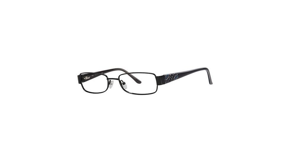 LAmy Desiree Eyeglass Frames - Frame Shiny Black, Size 51/17mm LYDESIREE03