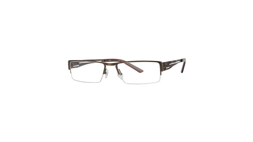 LAmy Dillon Eyeglass Frames - Frame Brown, Size 54/17mm LYDILLON03