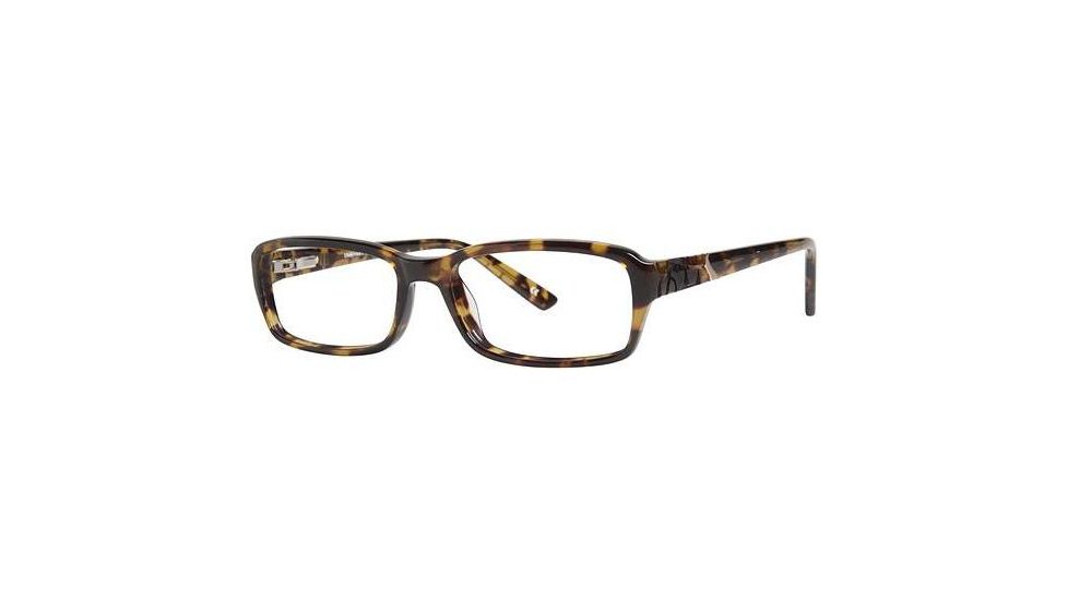 LAmy Emma Single Vision Prescription Eyeglasses - Frame Tortoise, Size 53/16mm LYEMMA05
