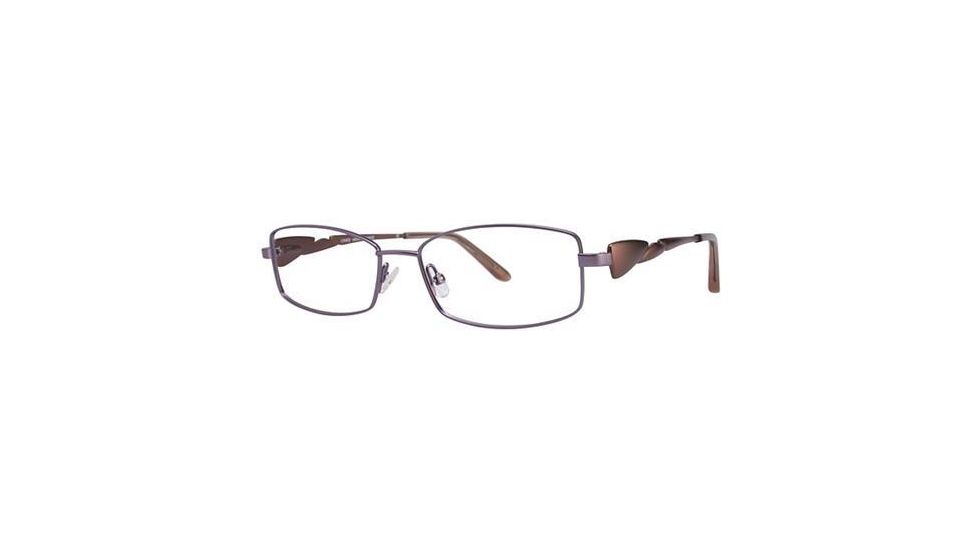 LAmy Galea 2014 Bifocal Prescription Eyeglasses - Frame Light Purple/Brown, Size 53/15mm LYGALEA201405
