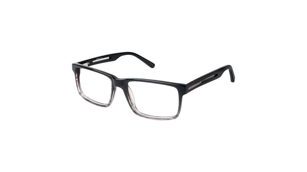 LAmy GEORGES Eyeglass Frames - Frame SMOKE FADE, Lens Color Fade, Size 54/17mm LYGEORGES01