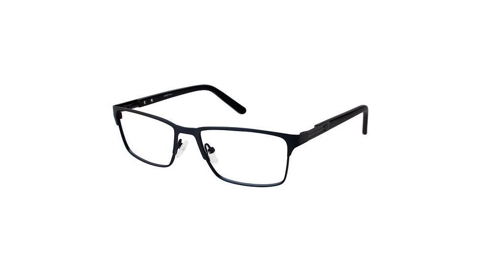 LAmy Isaac Bifocal Prescription Eyeglasses - Frame MATTE NAVY, Size 53/16mm LYISAAC03