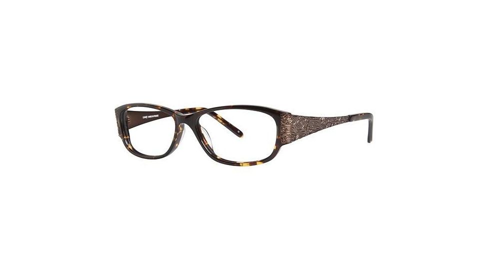 LAmy Isabella Progressive Prescription Eyeglasses - Frame Tortoise, Size 52/14mm LYISABELLA02