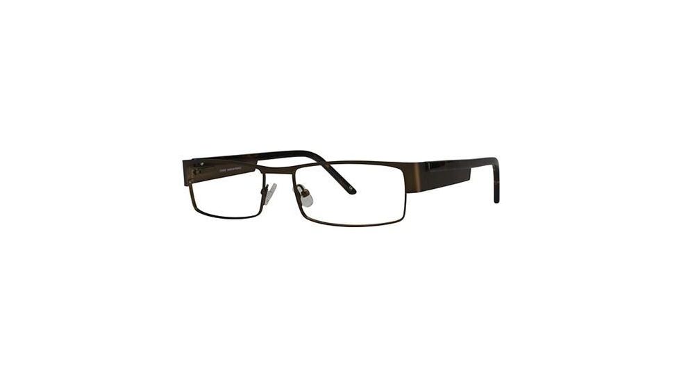 LAmy Jacques Progressive Prescription Eyeglasses - Frame Brown Tortoise, Size 55/17mm LYJACQUES02