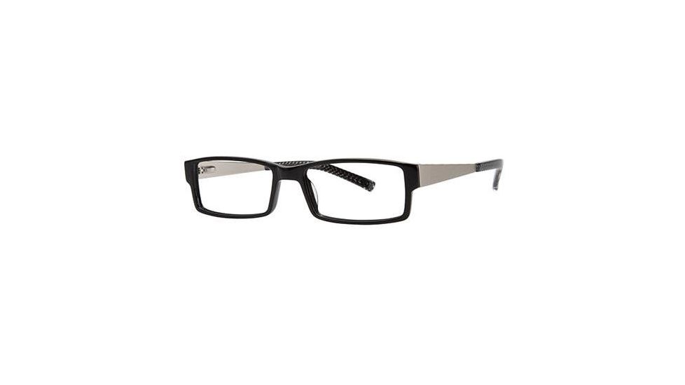 LAmy Julian Progressive Prescription Eyeglasses - Frame Black, Size 55/17mm LYJULIAN03