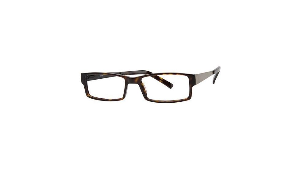 LAmy Julian Progressive Prescription Eyeglasses - Frame Brown Tortoise, Size 55/17mm LYJULIAN01