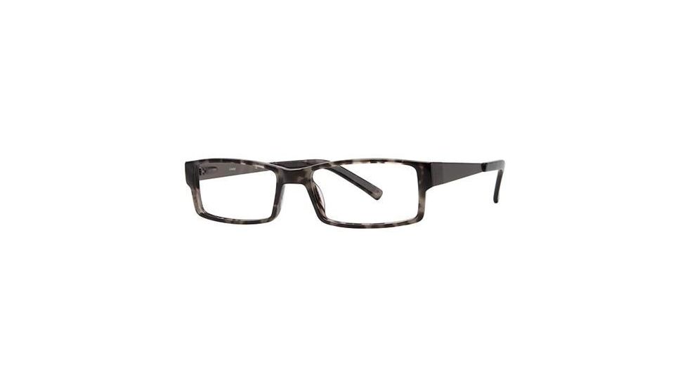 LAmy Julian Progressive Prescription Eyeglasses - Frame Grey Tortoise, Size 55/17mm LYJULIAN02