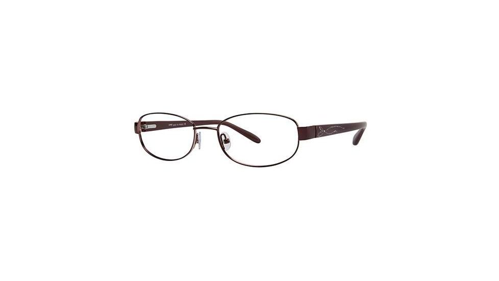 LAmy L'Accent 421 Eyeglass Frames - Frame Burgundy, Size 52/17mm LYACCENT42102