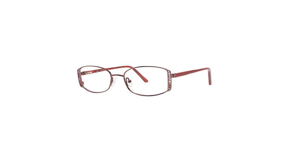 LAmy L'Accent 424 Eyeglass Frames - Frame Burgundy, Size 52/17mm LYACCENT42402