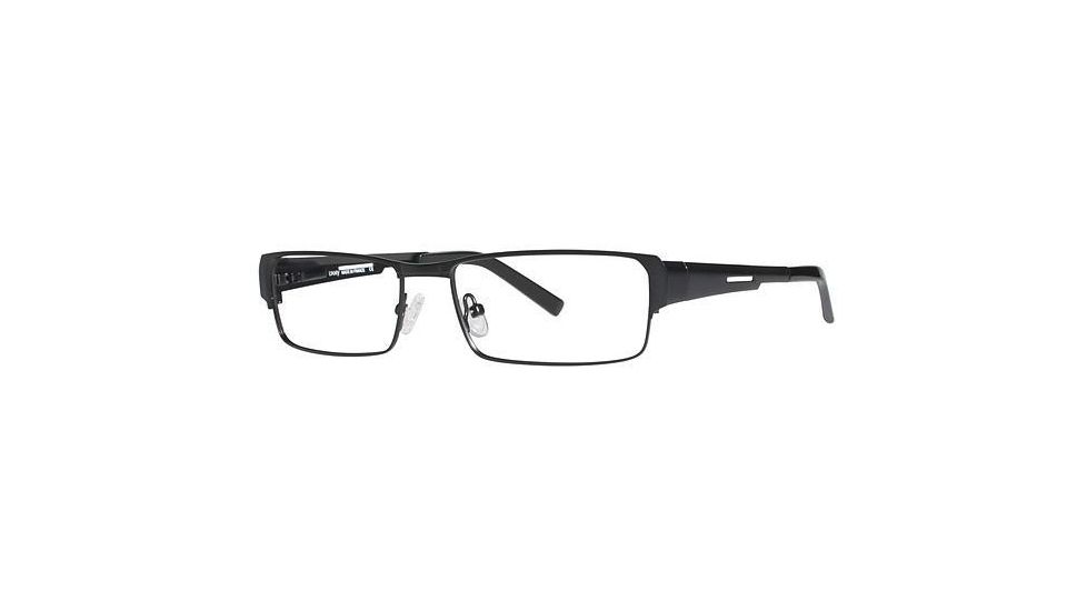 LAmy Marcel Single Vision Prescription Eyeglasses - Frame MatteBlack, Size 54/16mm LYMARCEL01