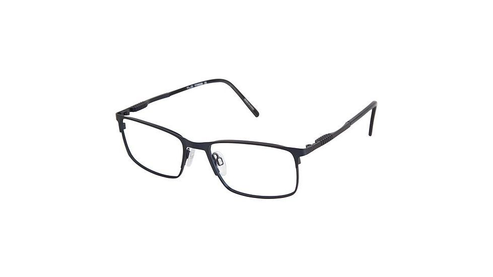 LAmy NU011 Progressive Prescription Eyeglasses - Frame NAVY, Size 53/17mm LYNU01102