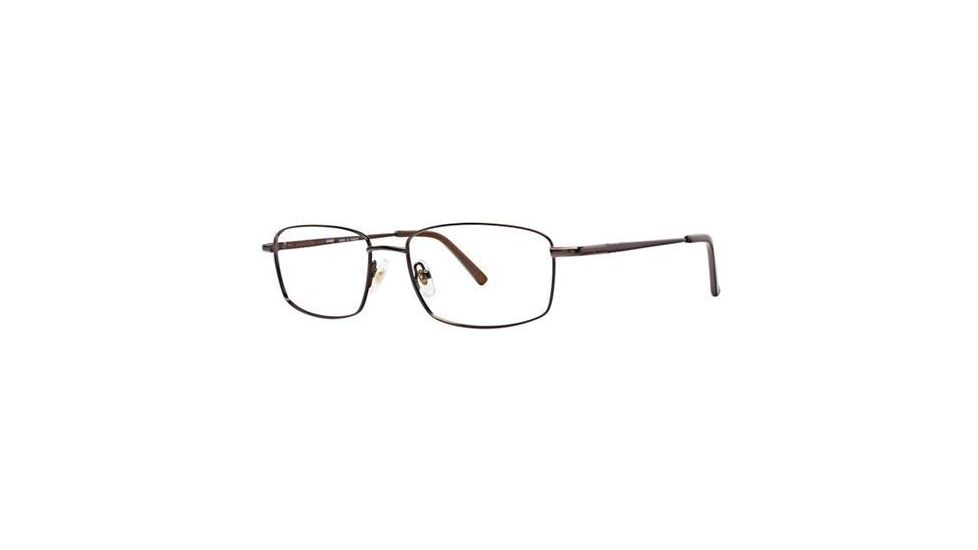 LAmy Port 413 Progressive Prescription Eyeglasses - Frame Brown/Gold, Size 54/17mm LYPORT41302