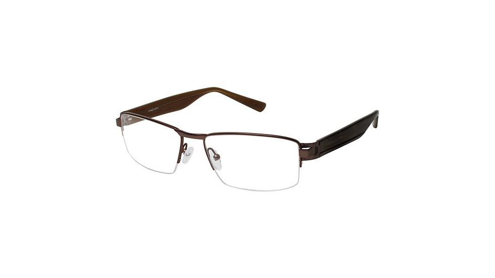 LAmy REMI Bifocal Prescription Eyeglasses - Frame MATTE BROWN LYREMI03