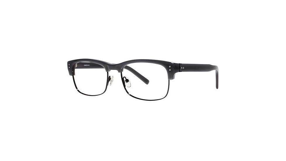 LAmy Sebastien Eyeglass Frames - Frame Grey/ Black, Size 53/17mm LYSEBASTIEN03