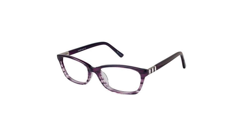 LAmy Sophie Progressive Prescription Eyeglasses - Frame EGGPLANT FADE, Size 53/16mm LYSOPHIE03