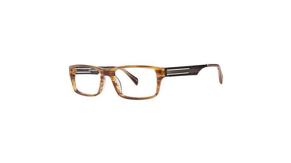 LAmy Tristan Bifocal Prescription Eyeglasses - Frame AMBER TORTOISE, Size 54/17mm LYTRISTAN06