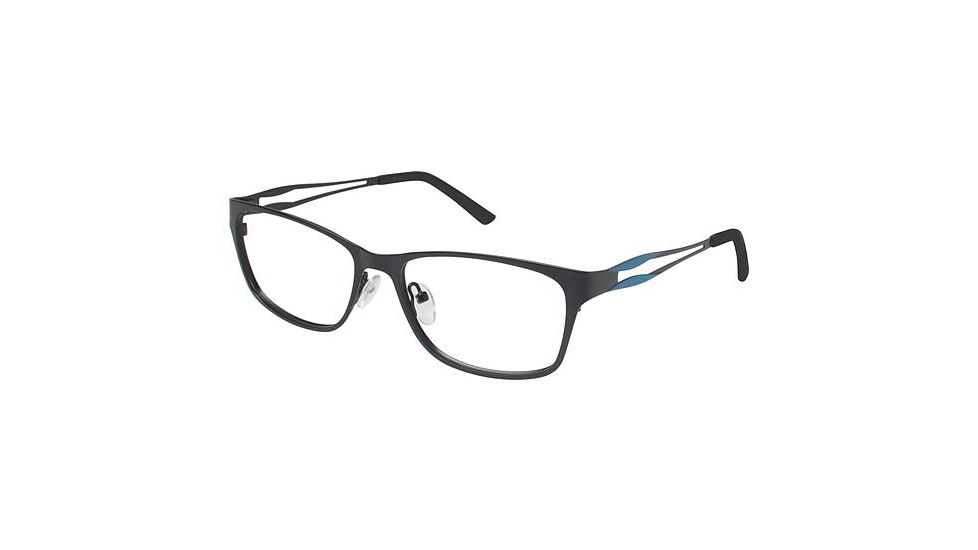 LAmy Valerie Progressive Prescription Eyeglasses - Frame MATTE BLACK, Size 53/19mm LYVALERIE01