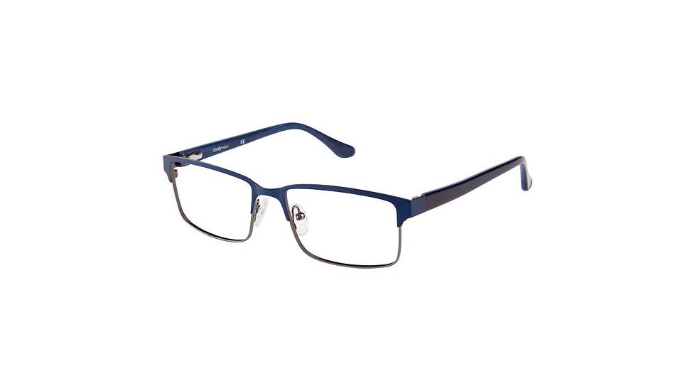 LAmy Vincent Bifocal Prescription Eyeglasses - Frame MATTE NAVY, Size 52/16mm LYVINCENT03