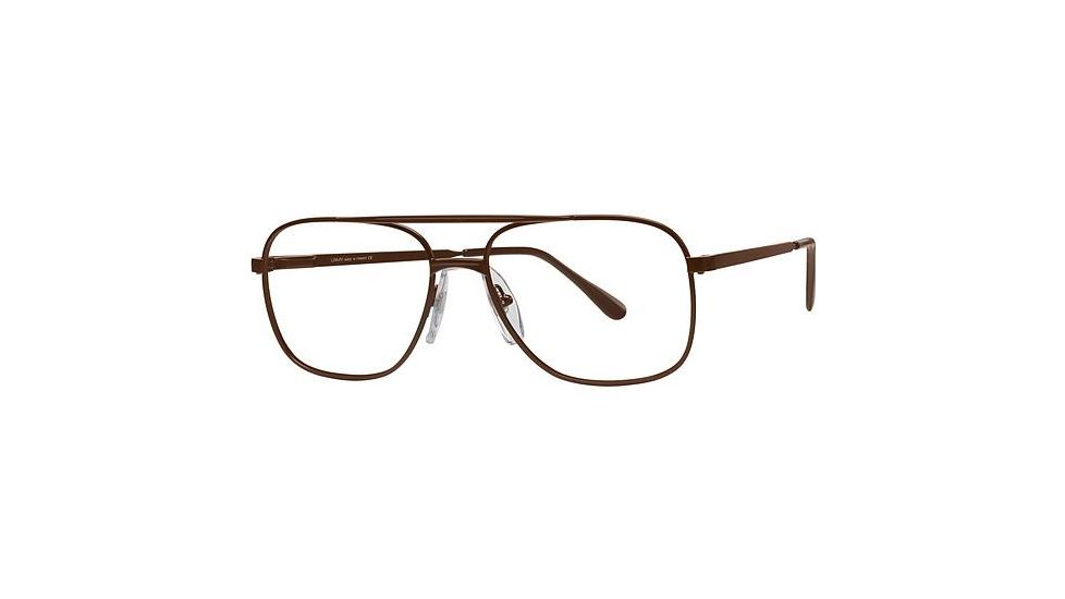 LAmy Westport Eyeglass Frames - Frame Brown, Size 59/17mm LYWST0F311-597U01