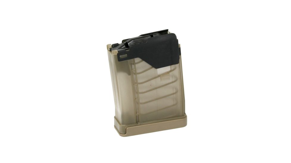 Lancer AR Rifles L5 Advanced Warfighter 223 Rem 556NATO 10-Round Magazine, Translucent Dark Earth, MGLS2320-41