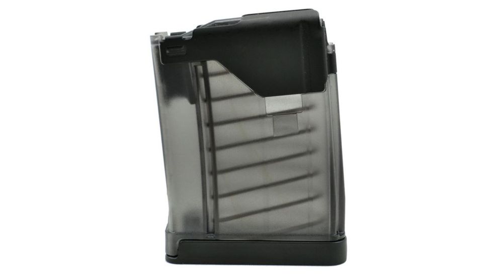 EDEMO Lancer Systems L5AWM AR-15 Detachable Rifle Magazine, 5.56x45mm 10 Round, Translucent Smoke, 1 Pack, Polymer, 999-000-2320-21-10RD, EDEMO1