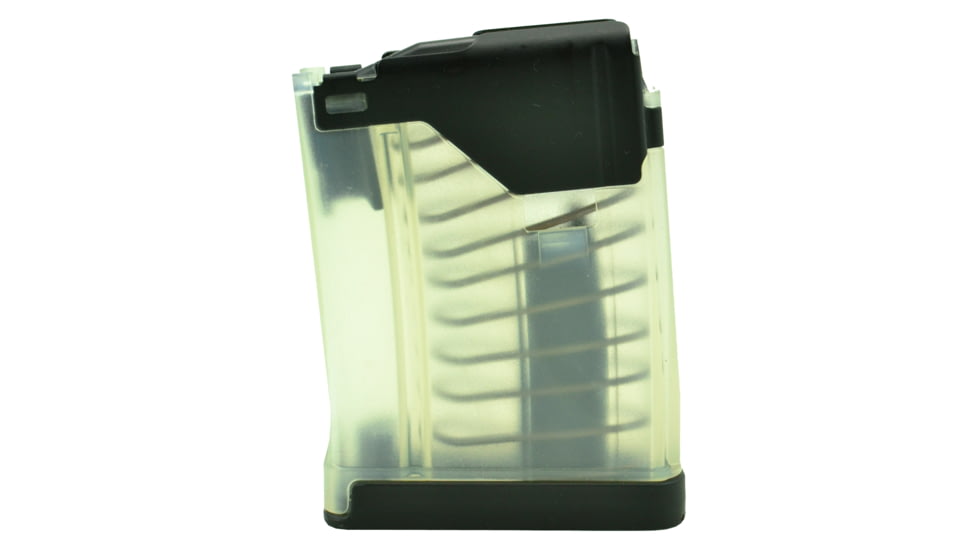 Lancer L5AWM 5 Round Magazine, Translucent Clear Bonded Floor Plate 999-000-3300-03-5RD