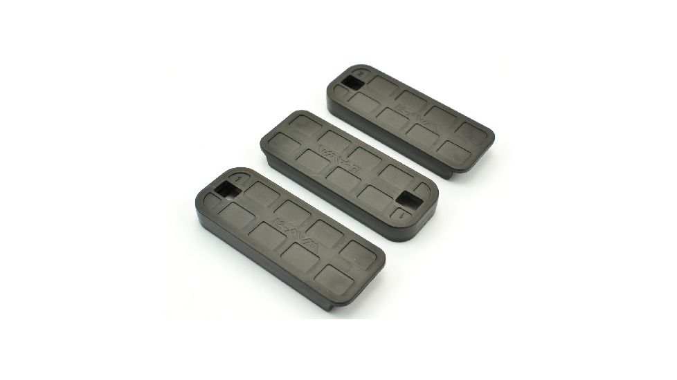 L5AWM Floor Plate Kit, 3 Floor Plates, Black