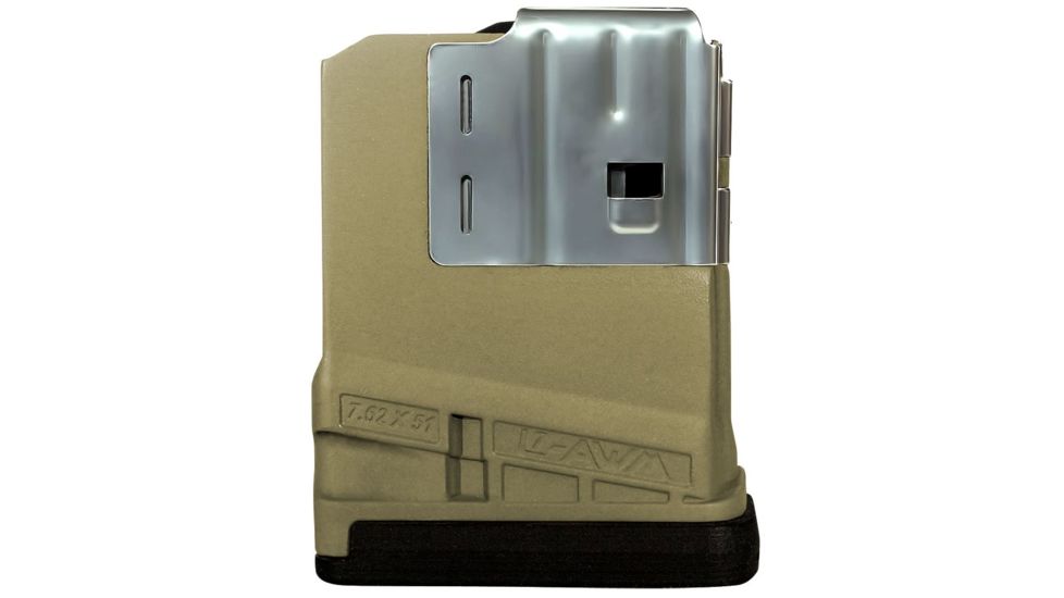 Lancer L7AWM 10 Round Magazine Opaque  Dark Earth L7-10-FDE