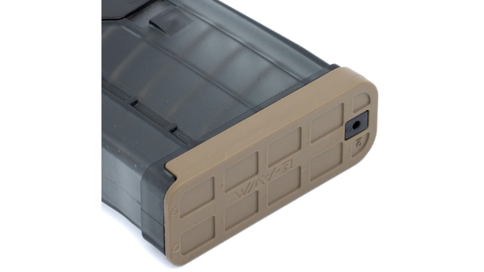 Lancer Systems AR-15, .300BLK, 10 Round Rifle Magazine, Translucent, TR-300LMAG10-10RD