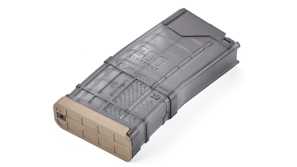Lancer Systems AR-15, .350 Legend, 15 Round Rifle Magazine, Translucent, TR-350LMAG15-15RD