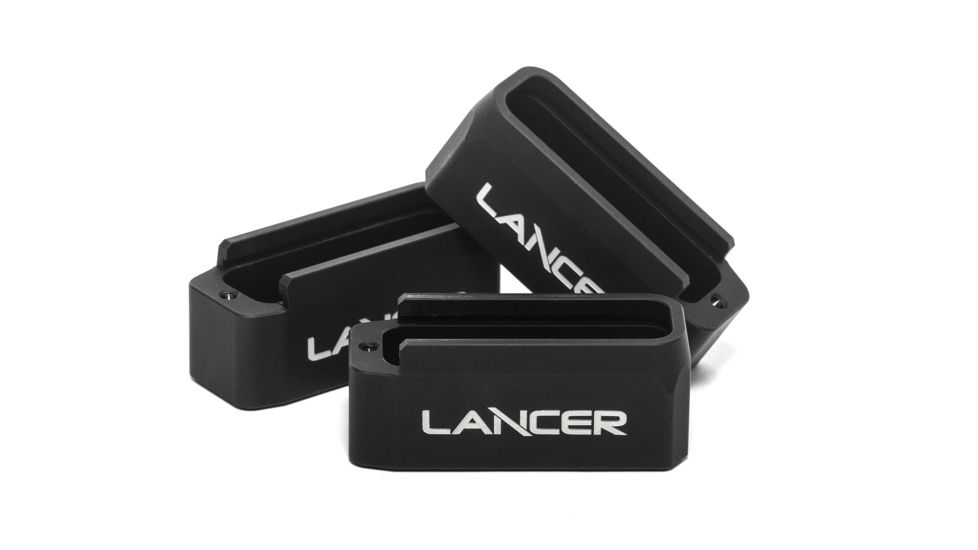 Lancer Systems Basepad 6 Round Magazine Extension for L5 AWM, Black, NSN N L5AWM-EXTBP-06-BLK-6RD