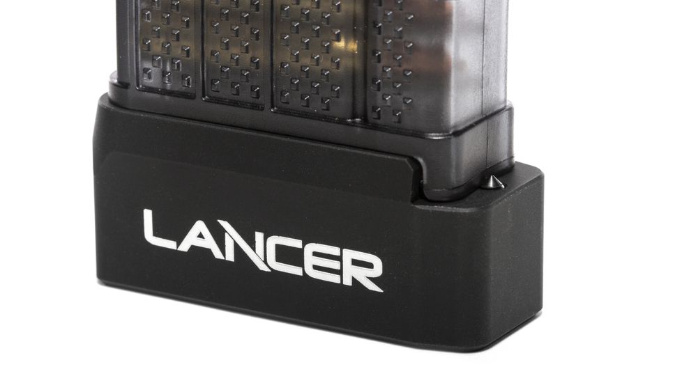 Lancer Systems Basepad 6 Round Magazine Extension for L5 AWM, Black, NSN N L5AWM-EXTBP-06-BLK-6RD