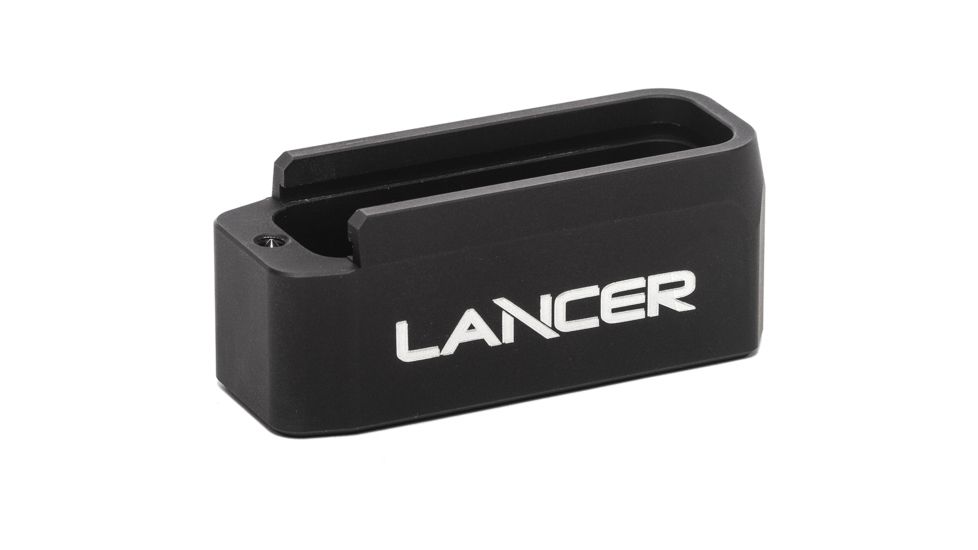 Lancer Systems Basepad 6 Round Magazine Extension for L5 AWM, Black, NSN N L5AWM-EXTBP-06-BLK-6RD