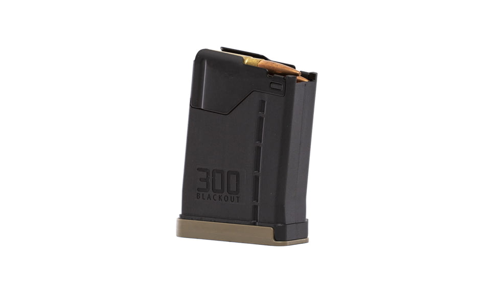 Lancer Systems L5 Advanced Warfighter Magazine, .300 Blackout, 10-Round, Opaque Black, 999-000-4280-06