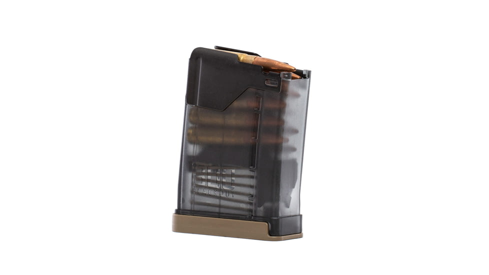 Lancer Systems L5 Advanced Warfighter Magazine, .300 Blackout, 10-Round, Translucent Smoke, 999-000-4280-03