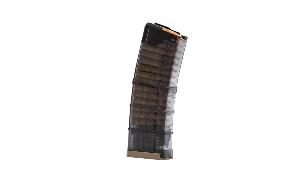 Lancer Systems L5AWM AR-15 Detachable Rifle Magazine, .300 Blackout, 30 Round, Translucent Smoke, 1 Pack, Polymer, 428001-30RD