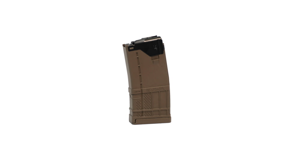 Lancer Systems L5AWM Gen 2 223/5.56 20 Round Rifle Magazine, Flat Dark Earth, L5-G2-20-FDE