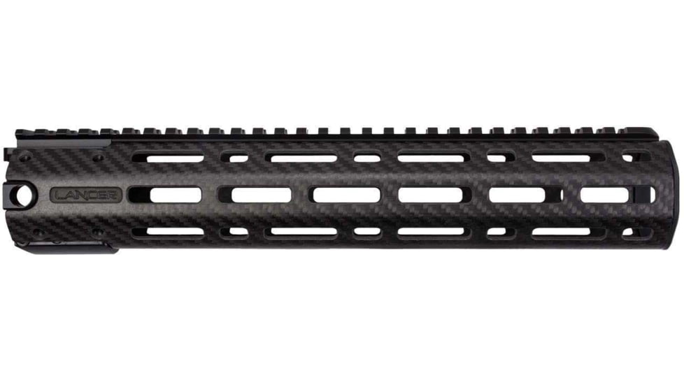 Lancer Systems LCH5 Gen2 Carbon Fiber Handguard, 11.5in, 2in Front Sight, LCH5-G2-115-SR-BLK