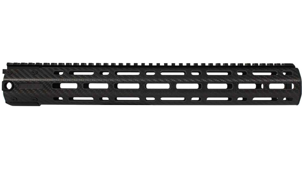 Lancer Systems LCH5 Gen2 Carbon Fiber Handguard, 15in, Slick Top, LCH5-G2-150-ST-BLK