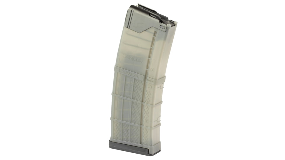 Lancer Systems L5AWM GEN 2 AR-15, .223 Remington/5.56x45mm NATO, 10 Round Limited Capacity Rifle Magazine, Translucent Dark Earth, L5-G2-10-30-TUD