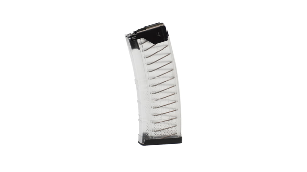 Lancer Systems L5AWM GEN 2 AR-15, .223 Remington/5.56x45mm NATO, 30 Round Rifle Magazine, Translucent Clear, LSL5-G2-30-CLR