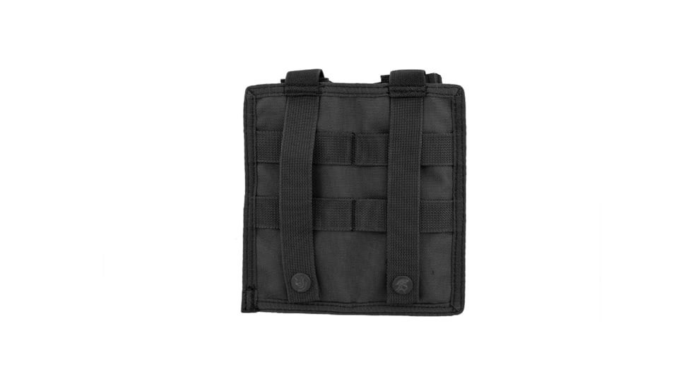Lancer Tactical 1000D Nylon Double MOLLE Magainze Pouch, Black, CA-1513BN