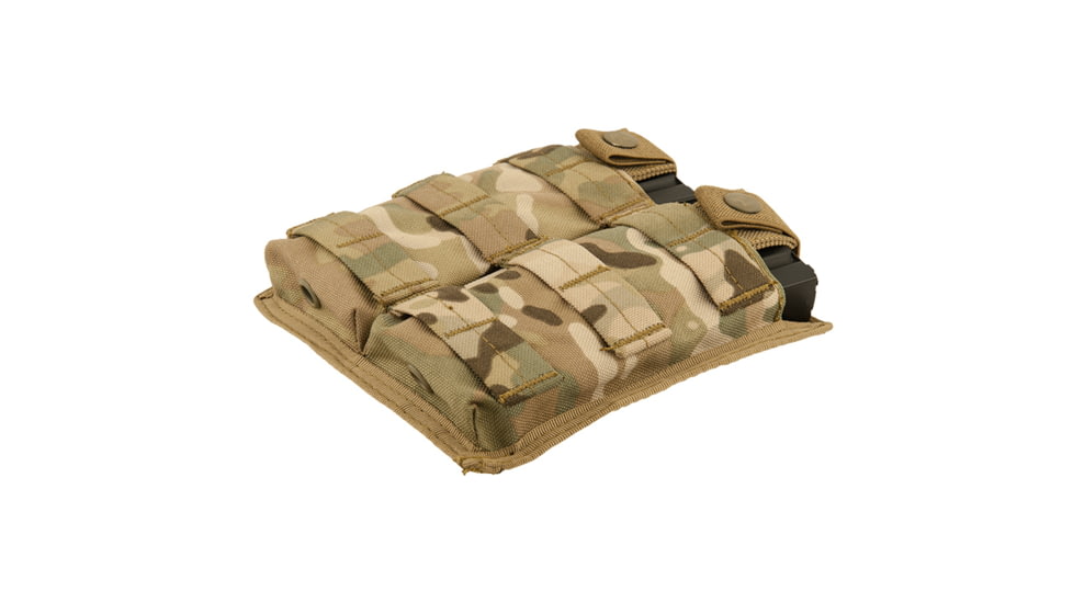 Lancer Tactical 1000D Nylon Double MOLLE Magainze Pouch, Camo, CA-1513CN