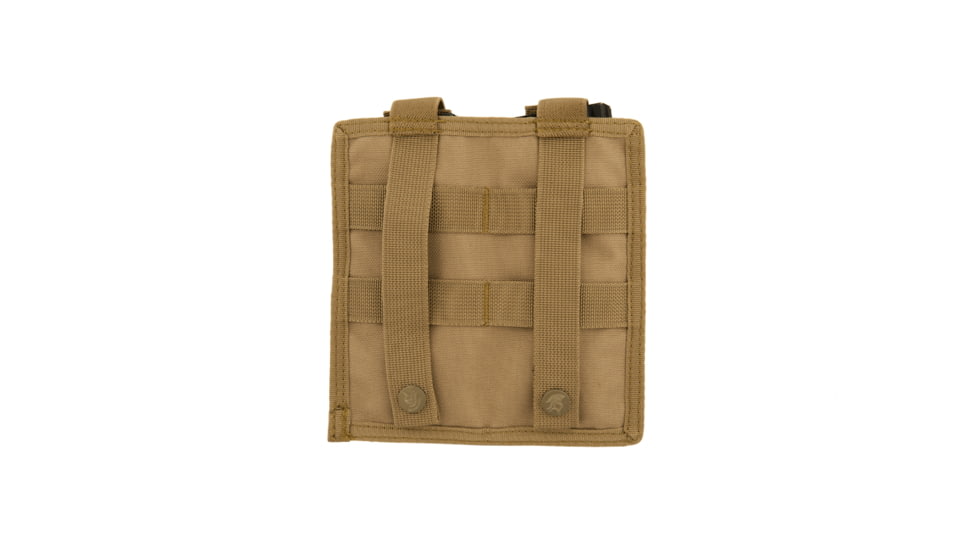 Lancer Tactical 1000D Nylon Double MOLLE Magainze Pouch, Tan, CA-1513TN